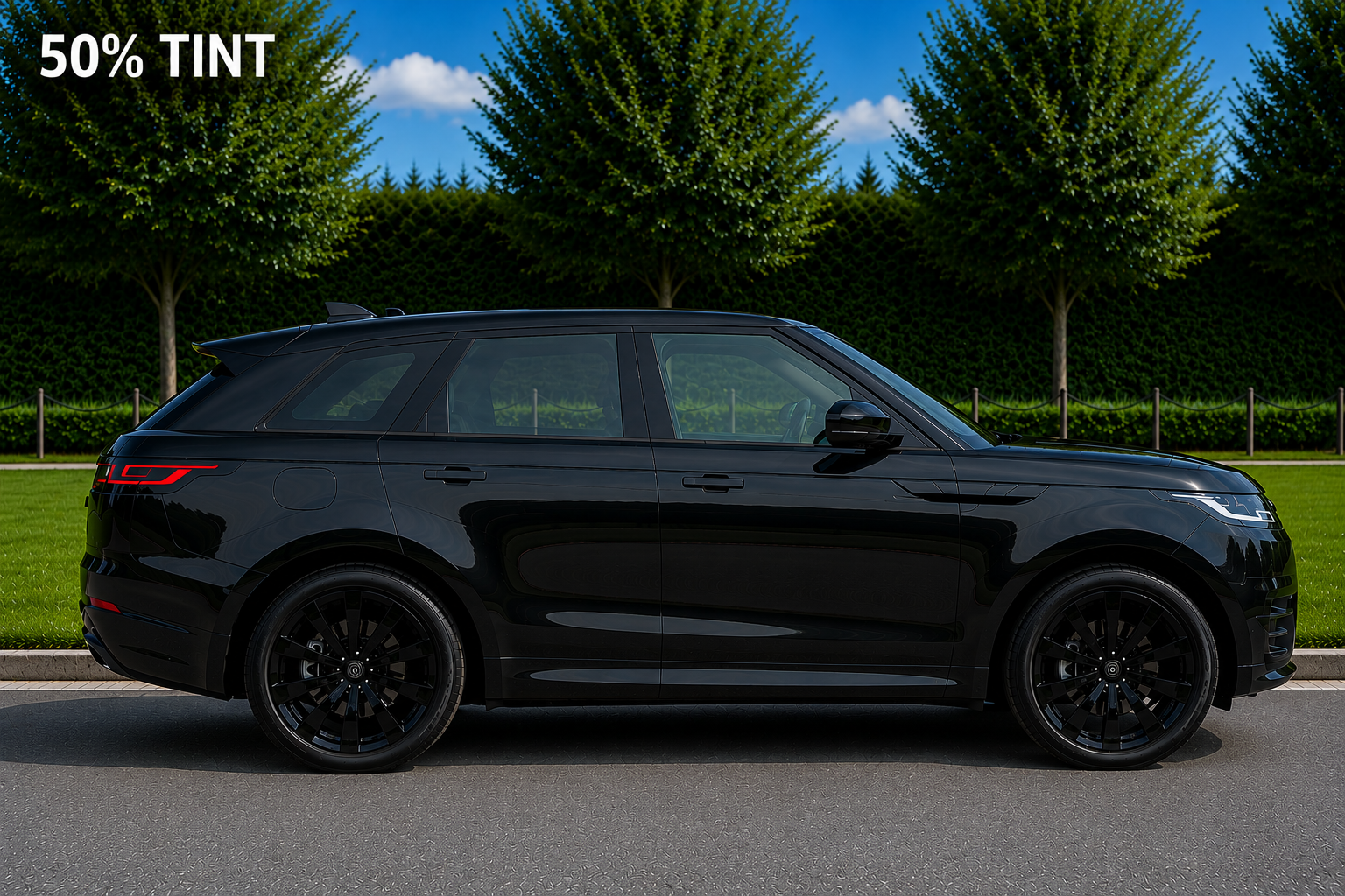50 percent tint